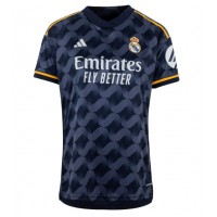 Real Madrid Eduardo Camavinga #12 Replica Away Shirt Ladies 2023-24 Short Sleeve